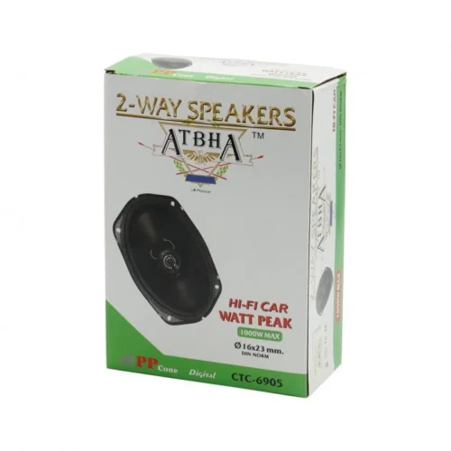 2-way speakers 1000W 16x23mm